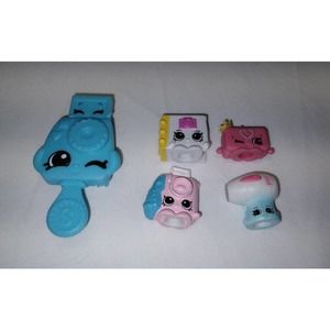 Shopkins Set Comb, Blow-dryer, Camera, Book, Purse Good condition